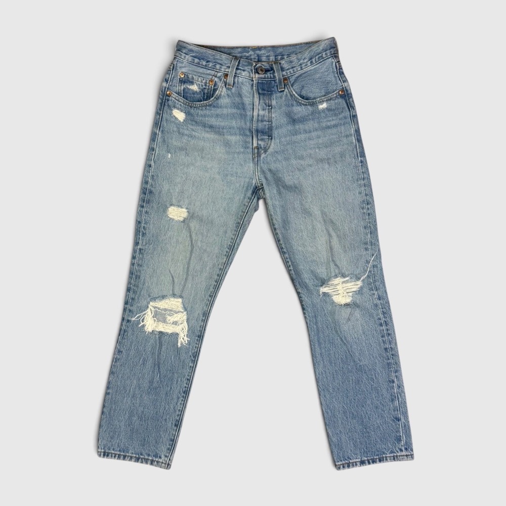 Levi's 501 Original Fit Jeans - Women's - 26 - Light Blue